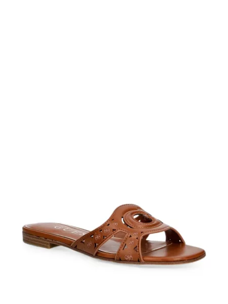 Sandale Guess cu autograf maro