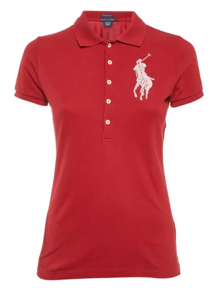 Polo Polo Ralph Lauren de lână cu dungi albastru