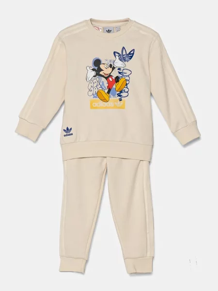 Adidas Originals Tepláková súprava pre bábätká I DY MM CS béžová