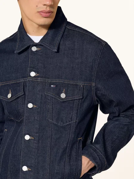 Tommy Jeans Džínová Bunda Ryan denim dark