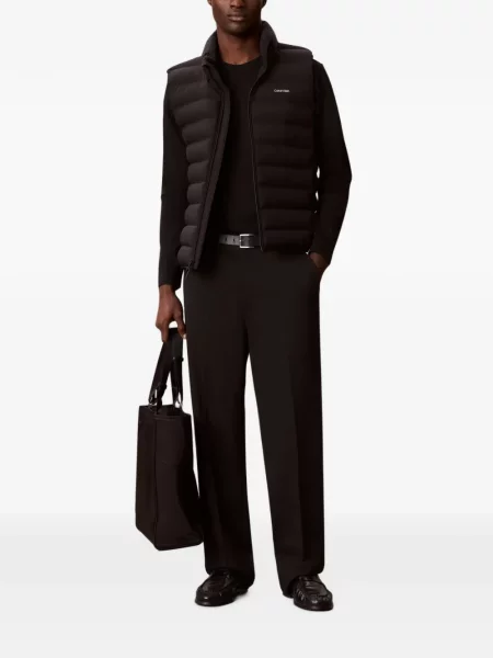 Matlasat vestă Calvin Klein negru
