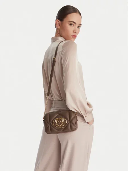 Torebka LOVE MOSCHINO brązowa