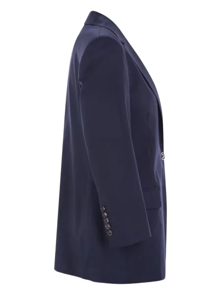 Marynarka Saulina jednorzędowa niebieska