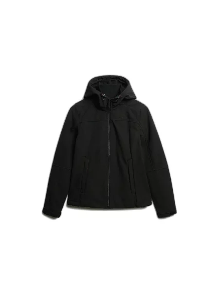 Kurtka z kapturem Superdry Classic Trekker czarna