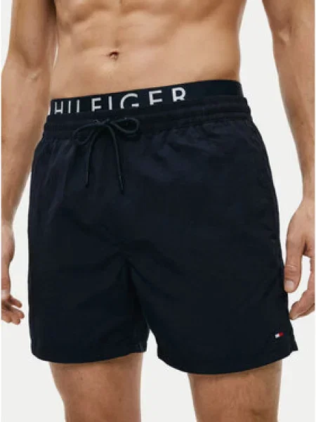 Tommy Hilfiger Kopalne hlače Mornarsko modra