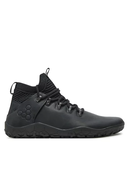 Кожаные сандалии Vivobarefoot черные