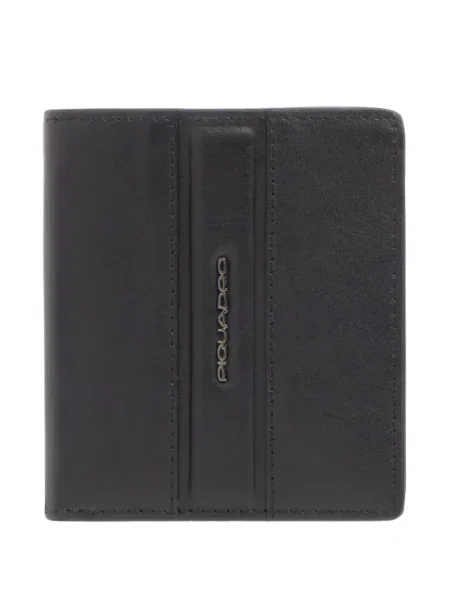 Portofel Piquadro cu autograf negru