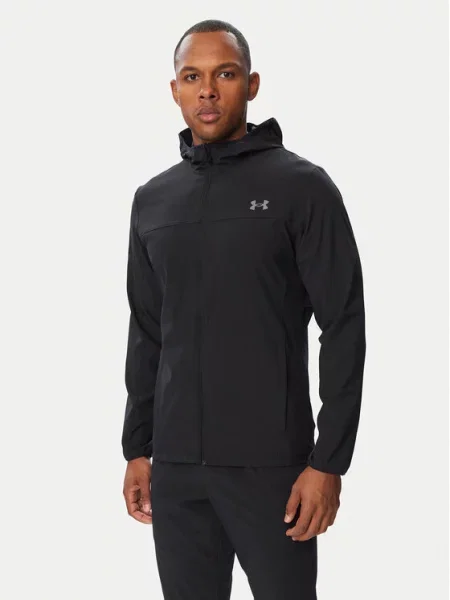 Under Armour Geacă pentru alergare Ua Velociti Storm negru