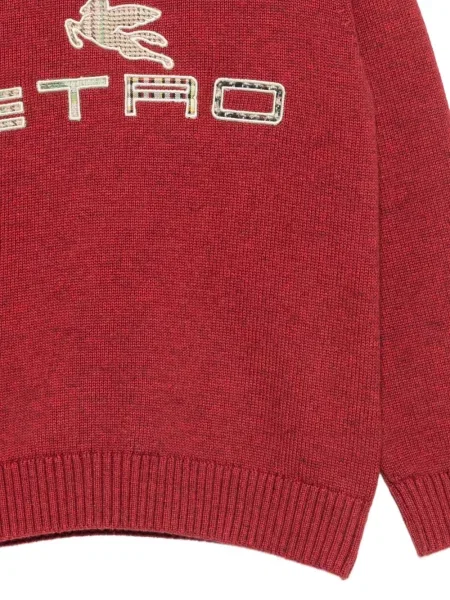 Sweter dziecięcy Etro czerwony