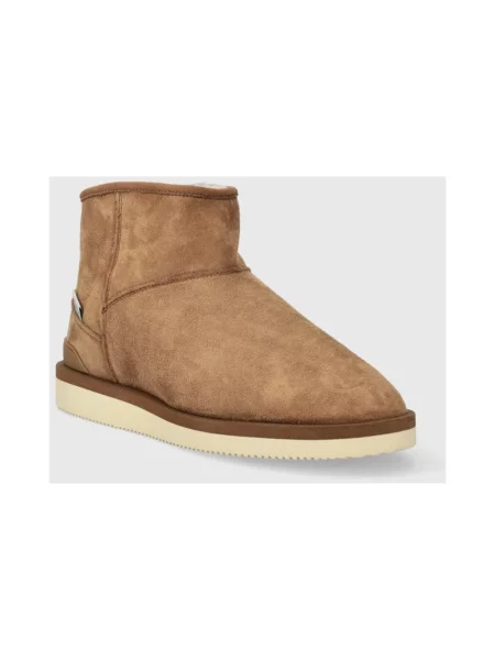 Buty do kostki Suicoke zamszowe brązowe