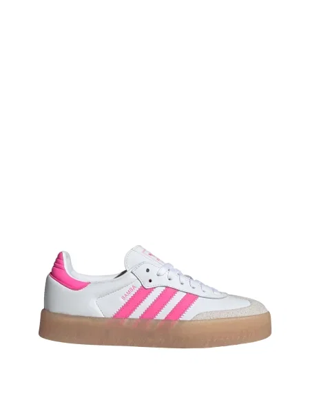ADIDAS ORIGINALS Nízke tenisky Sambae sivá / ružová biela