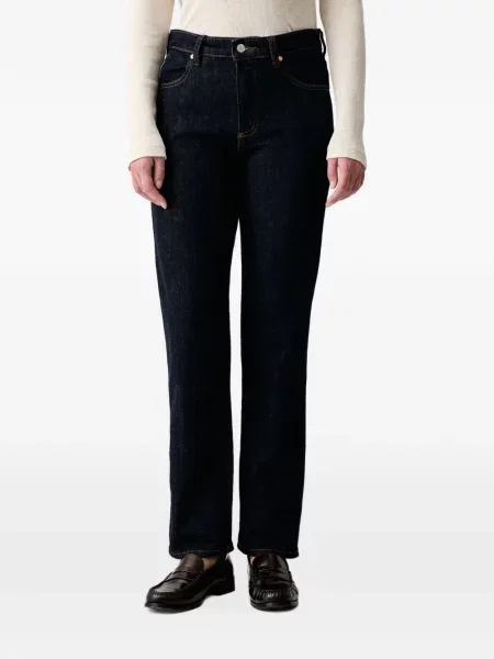 Jeansy straight leg Marc O'polo niebieskie