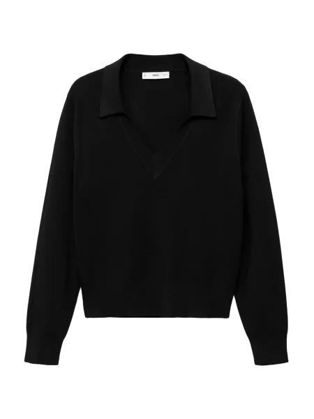 MANGO Pulover JAN' negru