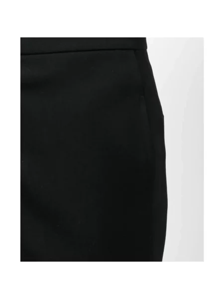 Kompaktowe spodnie Jil Sander czarne