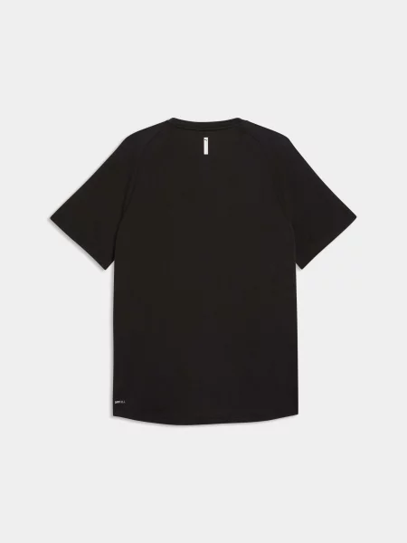 Футболка спортивна PUMA M Pwrtrain Triblend Tee комбінований верх чорний