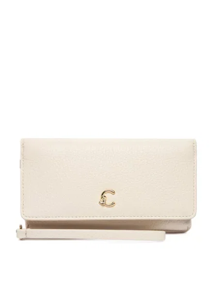 Coccinelle Ročna torba SSL Coccinelle C-Me E5 SSL 19 03 01 Écru