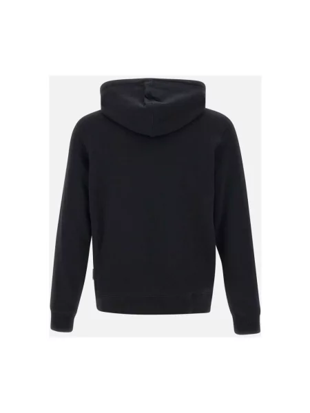Bluza z kapturem Sun68 z kapturem ze sznurkiem czarna