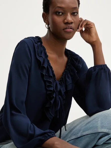 Bluză Answear.lab albastru