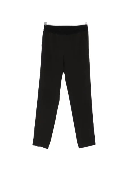 Pantaloni Ermanno Firenze cu autograf negru