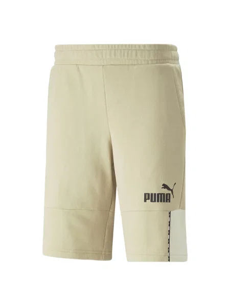 Szorty sportowe Puma Essentials Block Tape szary
