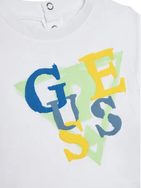 Guess Póló Regular Fit fehér