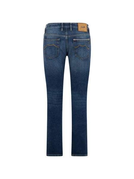 Blugi Moorer cu 5 buzunare albastru