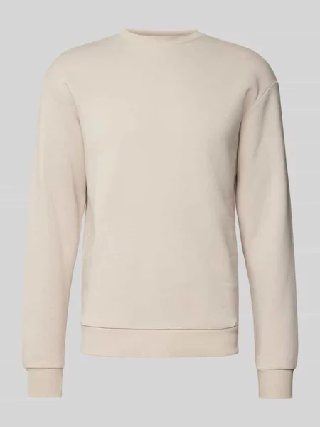 Bluza z okrągłym dekoltem model ‘BRADLEY’ Jack & Jones biała