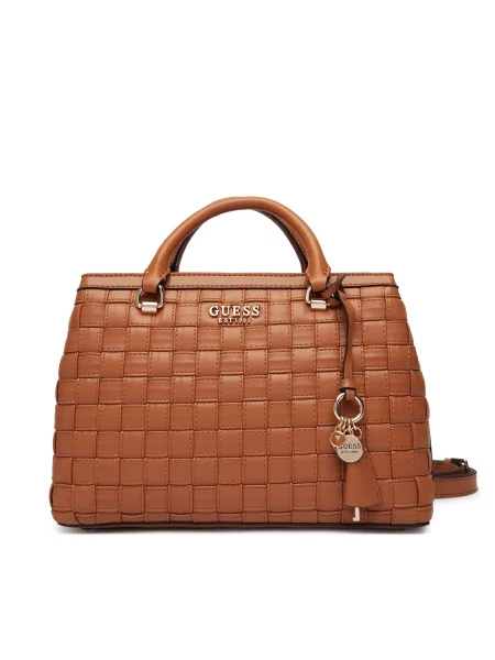 Guess Τσάντα Sandy καφέ