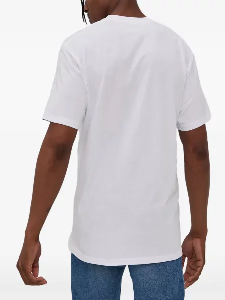 Tricou Vans cu autograf alb
