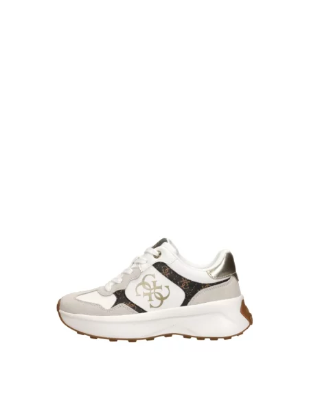 Sneakersy Guess z logo białe