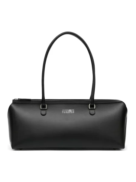 Maison Margiela torebka bagietka damska skórzana czarna