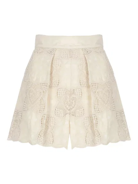 Spódnica-szorty Zimmermann beżowe