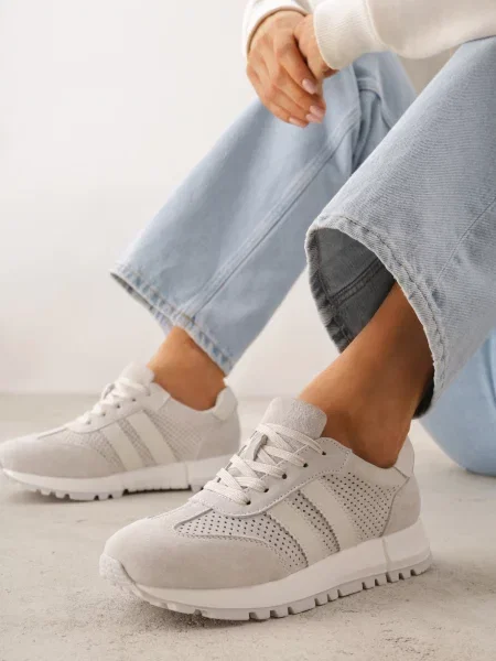 Sneakers Ravinelle deschis gri
