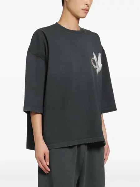 Tricou Willy Chavarria gri