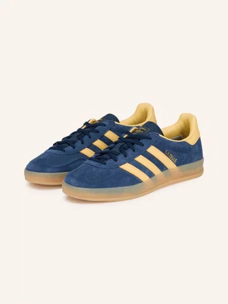 Adidas Originals Tenisky Gazelle Indoor / tmavě žlutá modrá