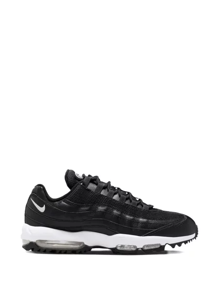 Baschet sneakerși Nike Air Max 90 din satin negru