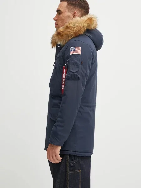Μπουφάν Alpha Industries Polar Jacket ναυτικό μπλε