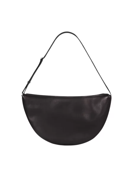 Torebka skórzana The Row skórzana czarna