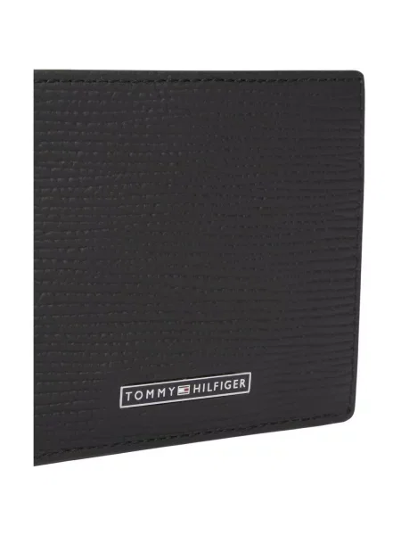 Tommy Hilfiger Novčanik Th Business Saffi Mini Cc Wallet crna
