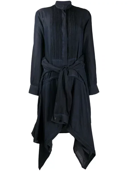 Rochie din denim Diesel albastru