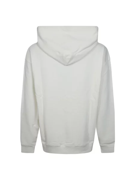 Bluza z kapturem Palm Angels z kapturem biała