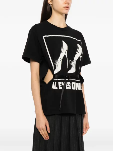 Tricou Vaquera cu imagine negru