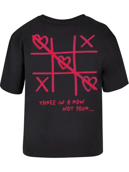 Mister Tee Tricou Three In A Row roșu negru