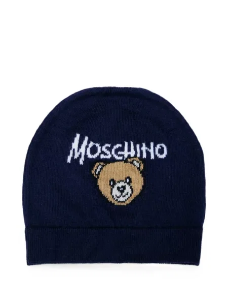 Czapka dziecięca Moschino niebieska