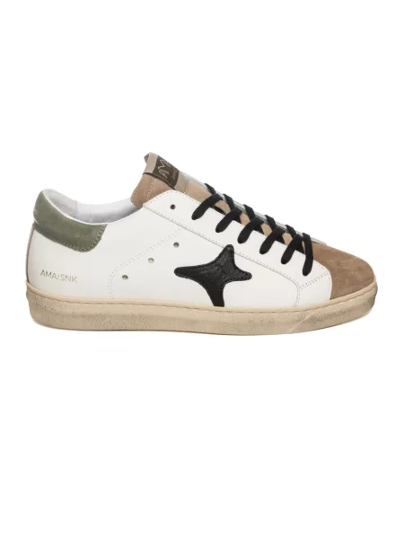 Sneakersy Ama Brand skórzane