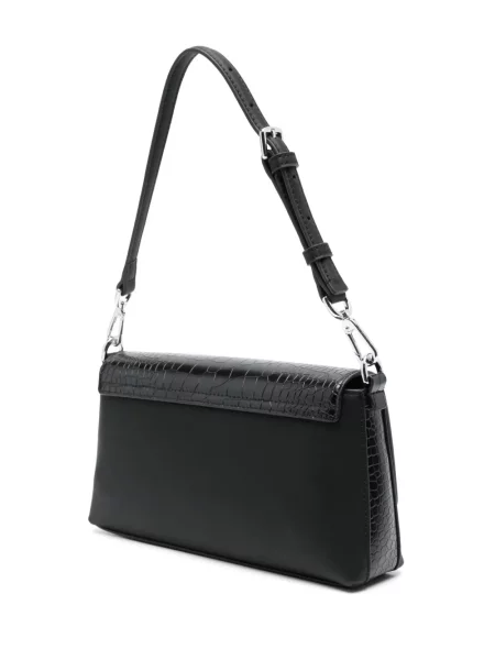 Geantă Calvin Klein cu autograf negru