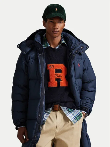 Polo Ralph Lauren Palton de iarnă Bleumarin