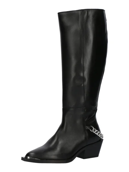 Steve Madden ghete de piele Xayenne femei cu drept negru