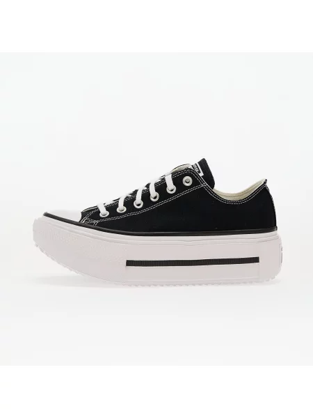 Sneakers Converse Chuck Taylor All Star Lift Double Stack Black/ White/ Black EUR 38 alb