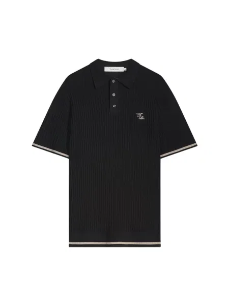 Dzianinowy sweter Filling Pieces czarny